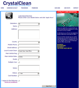 Crystal Clean - Customer Database