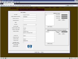 DHL Anseo - Depot Tracking